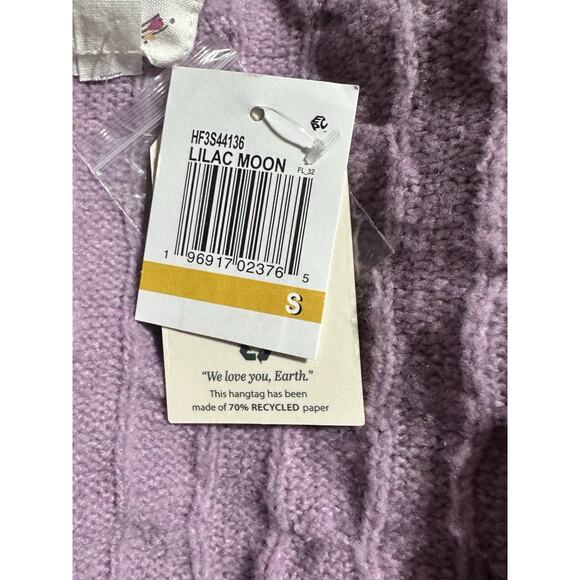 Hippie Rose Womens Baby Cable Knit Button Cardigan Sweater size S - Picture 4 of 4